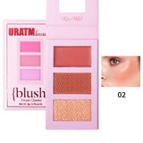 Nova Glow — Palette Viso Multi-Uso Contour, Blush & Glow