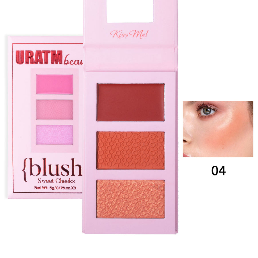 Nova Glow — Palette Viso Multi-Uso Contour, Blush & Glow
