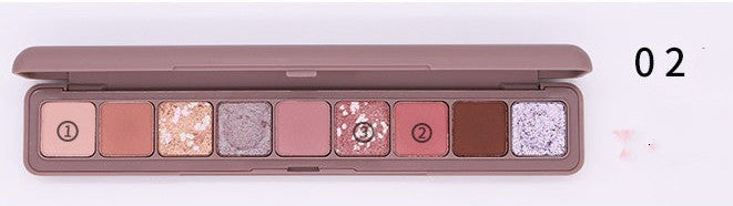 Nova Glow — Soft Long 10-Color Eyeshadow Palette