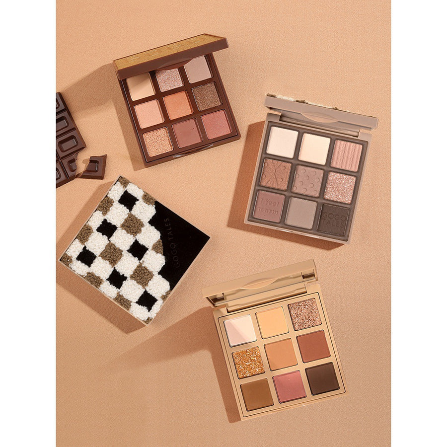 Nova Glow — Palette Occhi 9 Colori Collezione Nude & Chic