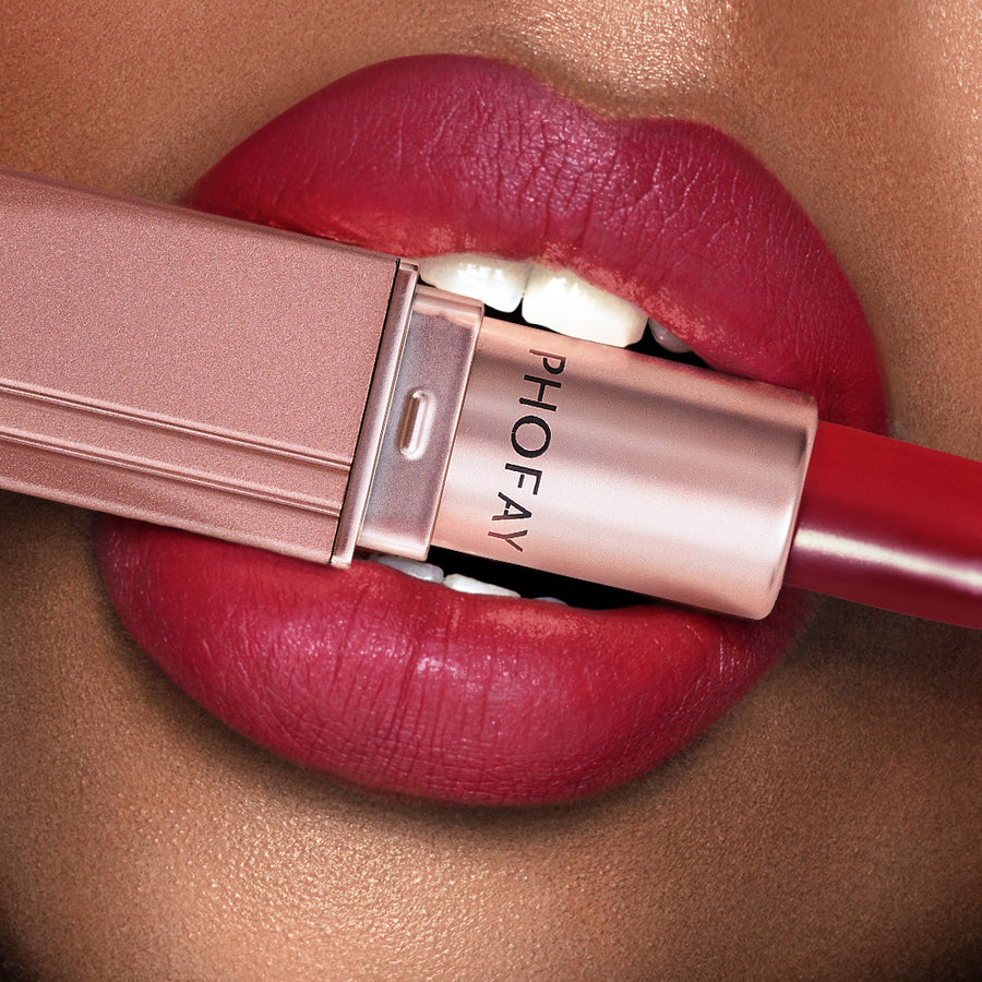 Nova Glow — PHOFAY Velvet Matte Bullet Lipstick