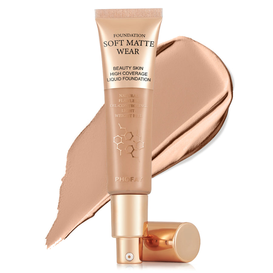 Nova Glow — PHOFAY Soft Matte High Coverage Foundation
