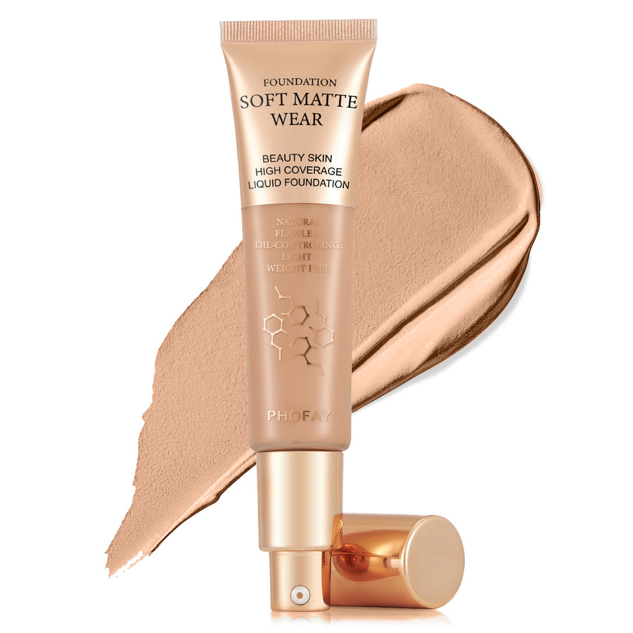 Nova Glow — PHOFAY Soft Matte High Coverage Foundation
