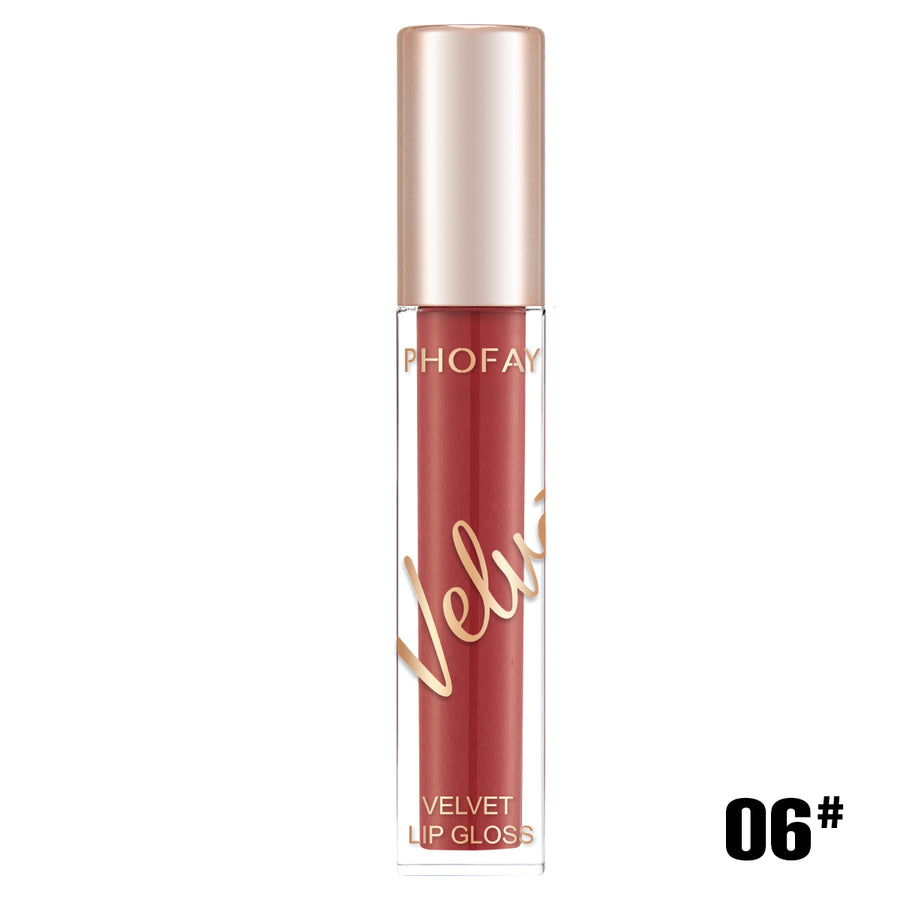 Nova Glow — Velvet Matte Liquid Lip Gloss