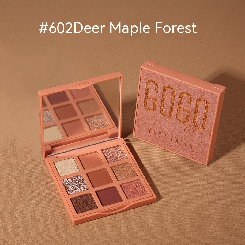 Nova Glow — Palette Occhi 9 Colori Collezione Nude & Chic