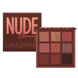 Nova Glow — LANGMANNI 9-Color Nude Eyeshadow Palette