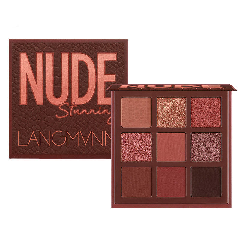 Nova Glow — LANGMANNI 9-Color Nude Eyeshadow Palette