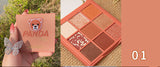 Nova Glow — Palette Occhi Panda Edition Nude & Warm