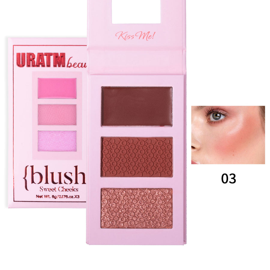 Nova Glow — Palette Viso Multi-Uso Contour, Blush & Glow