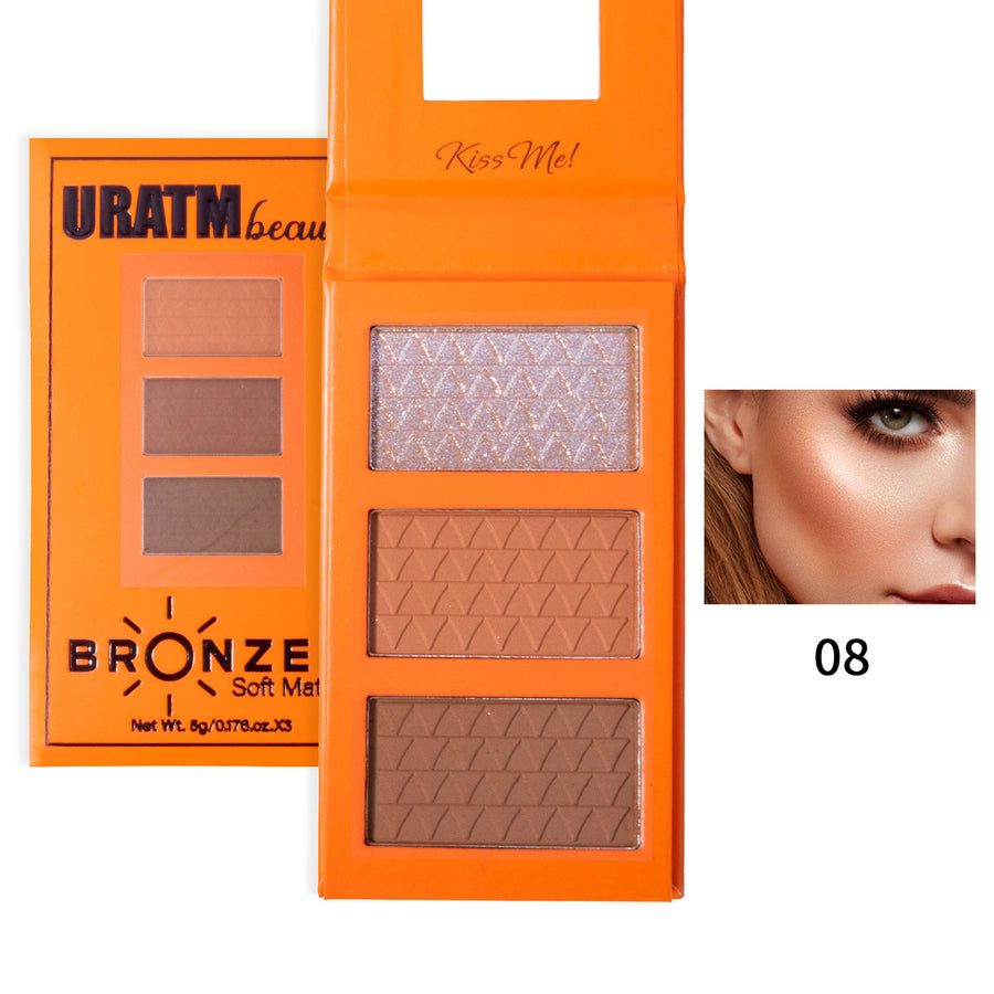 Nova Glow — Palette Viso Multi-Uso Contour, Blush & Glow