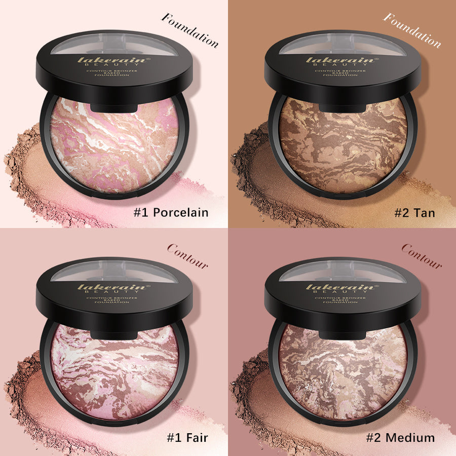 Nova Glow — Lakerain Color Correcting Baked Powder Foundation