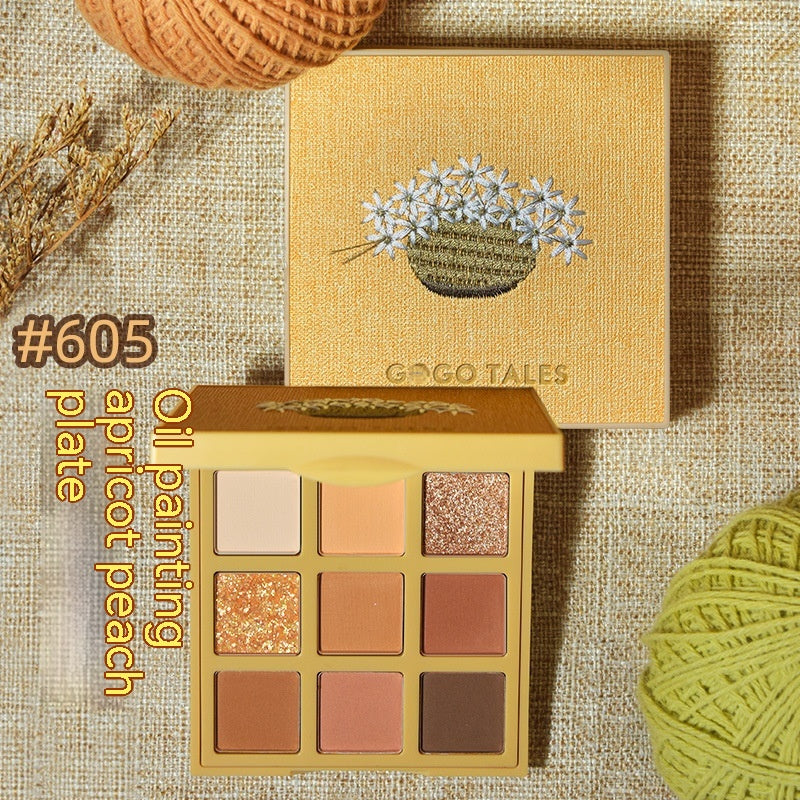 Nova Glow — Palette Occhi 9 Colori Collezione Nude & Chic