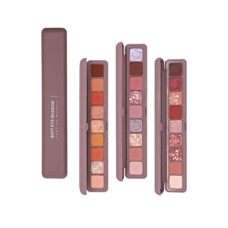 Nova Glow — Soft Long 10-Color Eyeshadow Palette