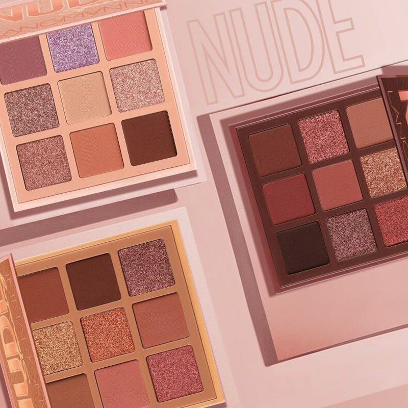 Nova Glow — LANGMANNI 9-Color Nude Eyeshadow Palette