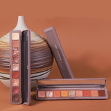 Nova Glow — Soft Long 10-Color Eyeshadow Palette