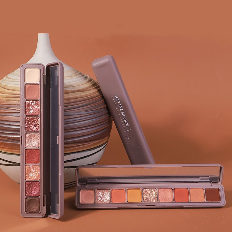 Nova Glow — Soft Long 10-Color Eyeshadow Palette