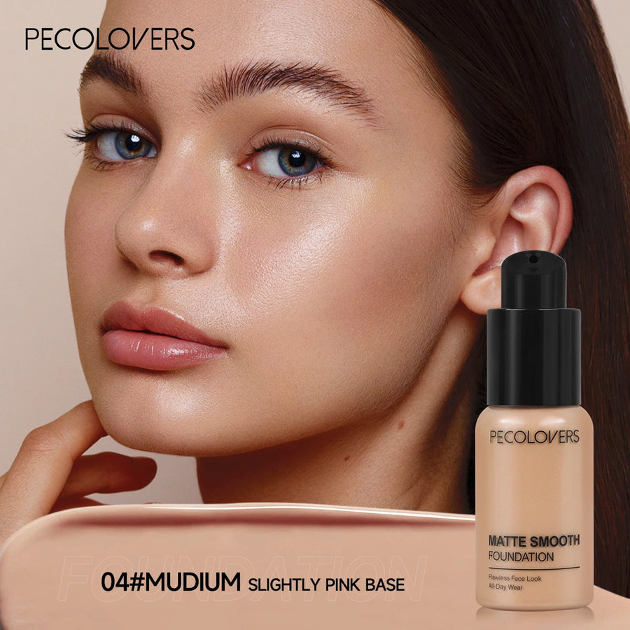 Nova Glow — Matte Smooth Full Coverage Liquid Foundation