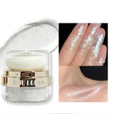 Nova Glow — Shimmer Powder Puff Illuminante Viso & Corpo
