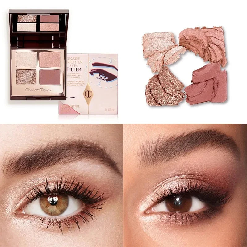 Nova Glow — Palette Viso & Occhi Completa (Illuminante, Blush e Ombretti)