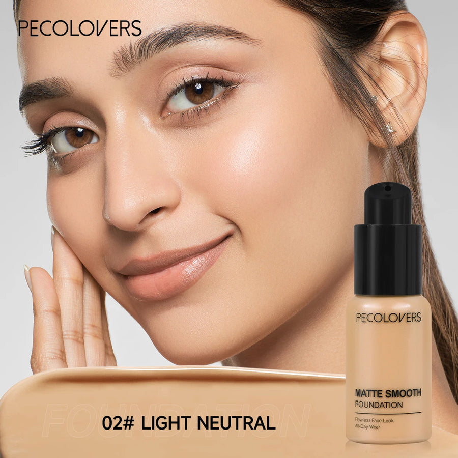 Nova Glow — Matte Smooth Full Coverage Liquid Foundation