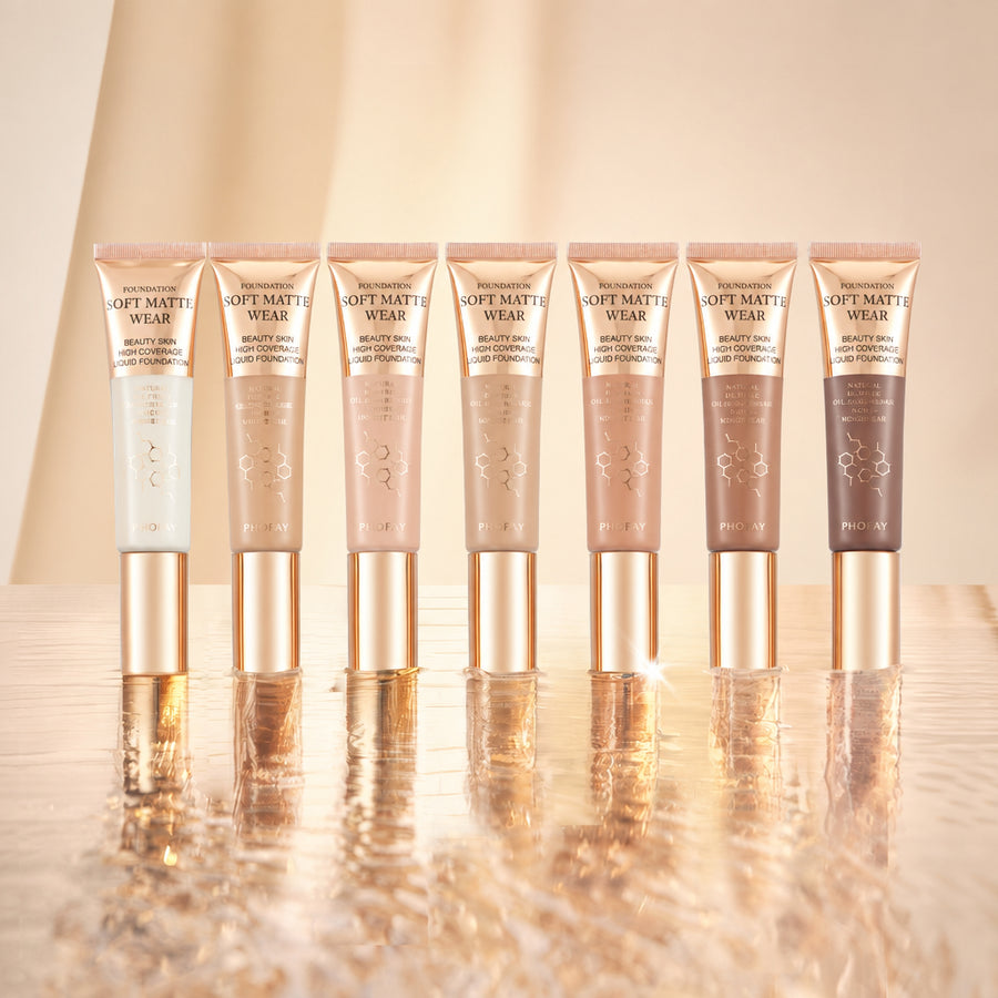 Nova Glow — PHOFAY Soft Matte High Coverage Foundation