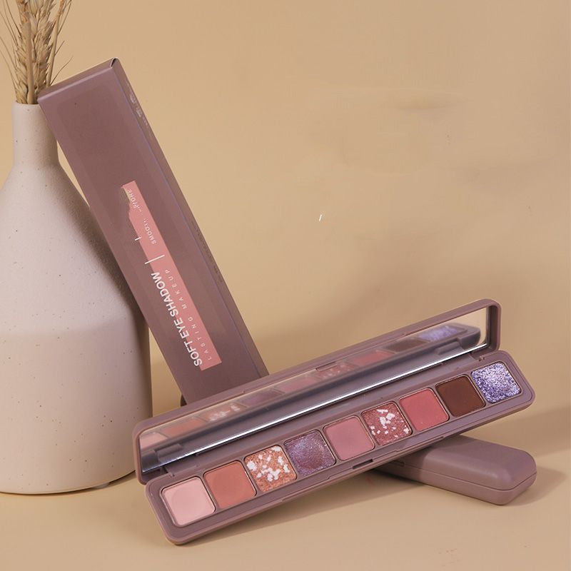 Nova Glow — Soft Long 10-Color Eyeshadow Palette