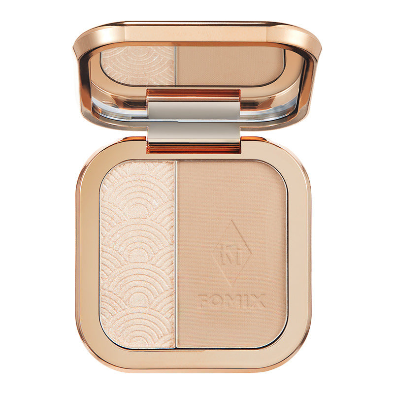Nova Glow — FOMIX Duo Highlighter & Contour Compact