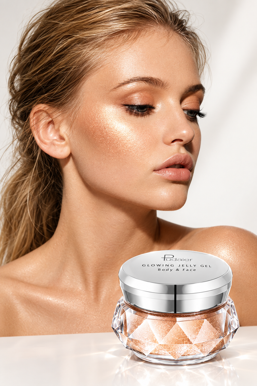 Nova Glow — Diamond Shimmer Highlighter & Jelly Balm